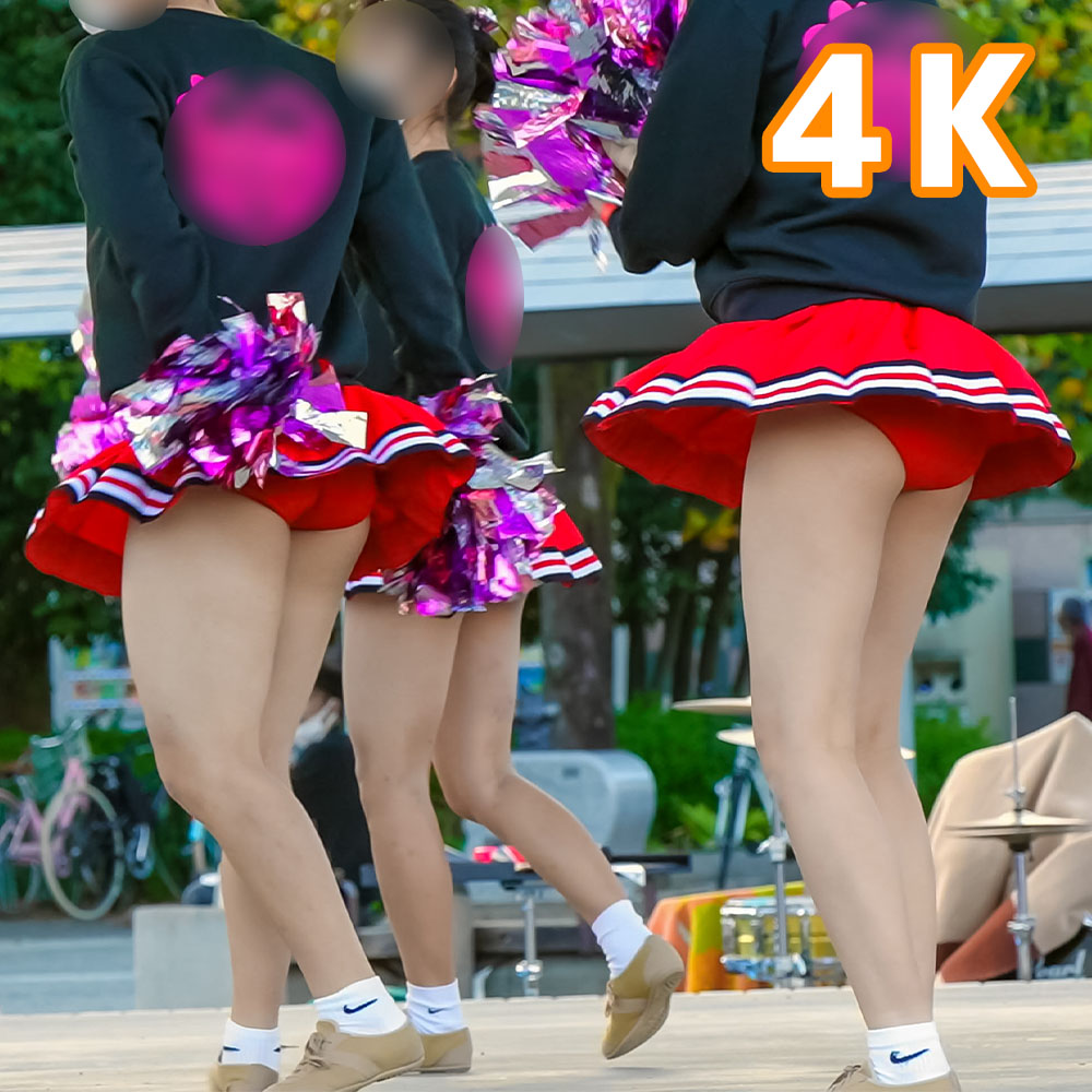 超レア!赤ブルマＫちゃんチア(4K)